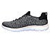 SUMMITS - QUICK GETAWAY, BLACK/CORAL Footwear Left View