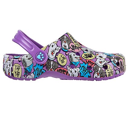 HEART CHARMER, PURPLE MULTI Footwear Right View