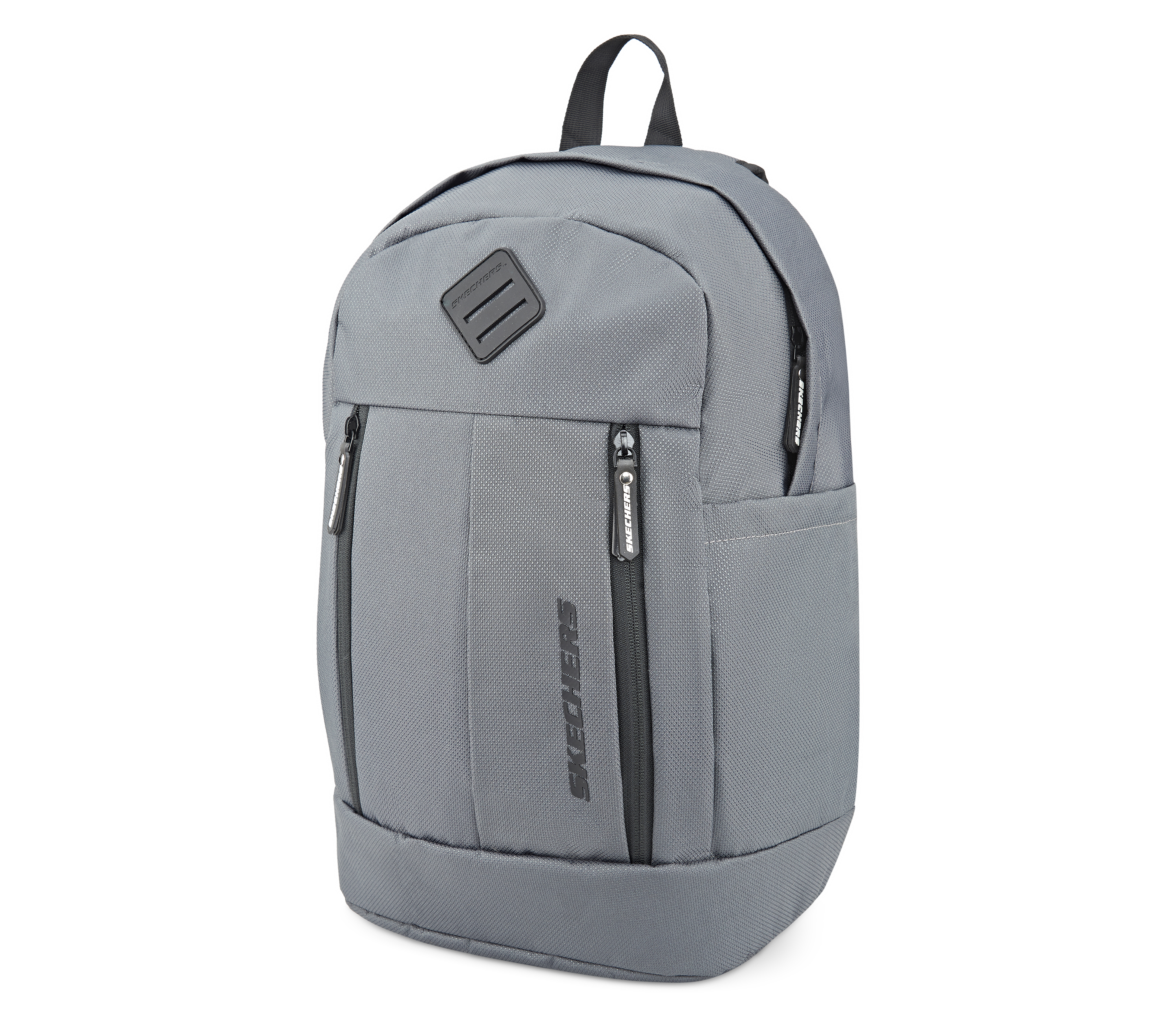 LAPTOP BAG WITH TWIN POCKETS, GREY Accessories Top View