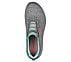 SUMMITS - QUICK GETAWAY, GREY/MINT Footwear Top View