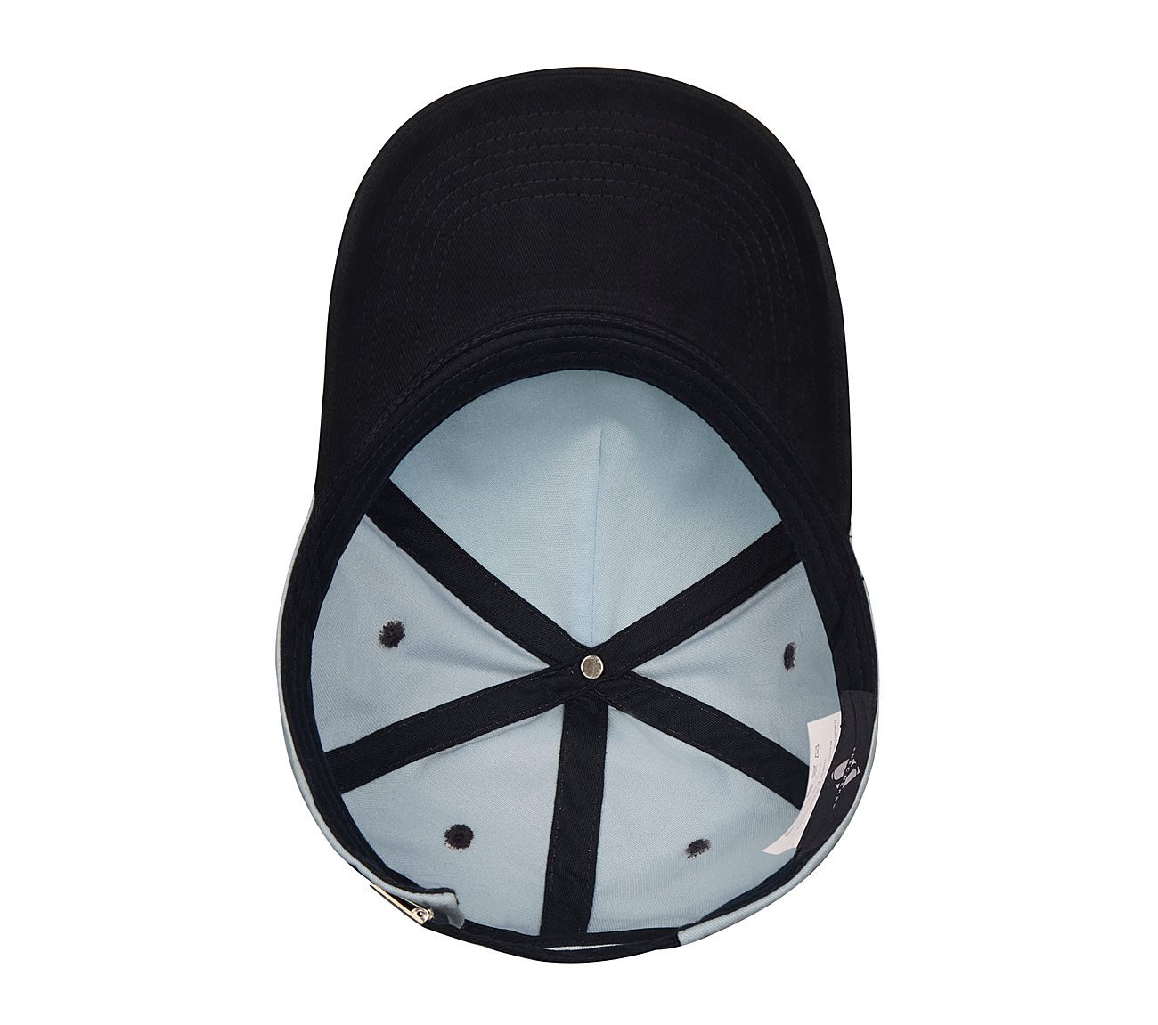 COTTON TWILL BASEBALL HAT , BLUE/NAVY