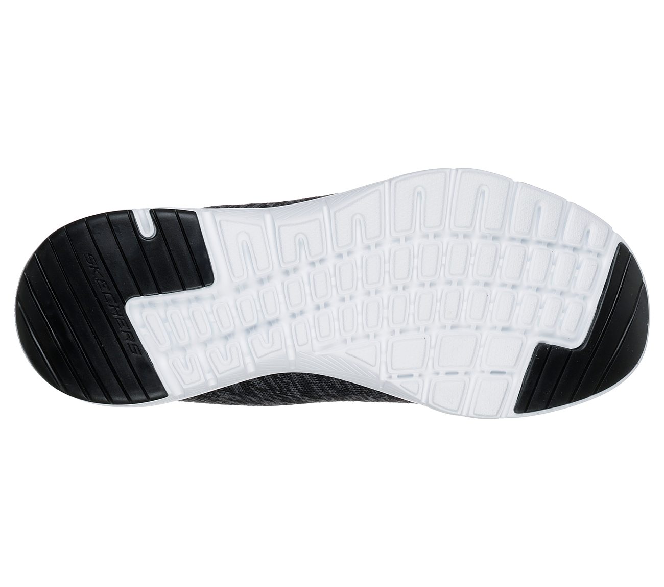 FLEX APPEAL 3, BLACK/HOT PINK Footwear Bottom View