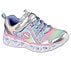 HEART LIGHTS - RAINBOW LUX, SILVER/MULTI Footwear Lateral View