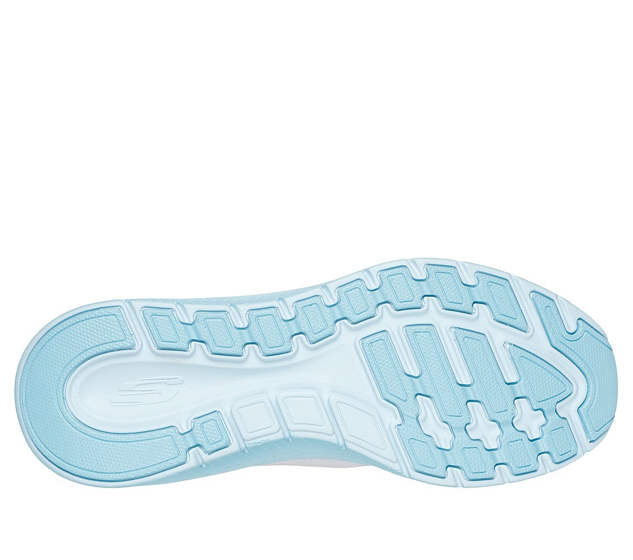 ARCH FIT 2, WHITE/BLUE Footwear Bottom View