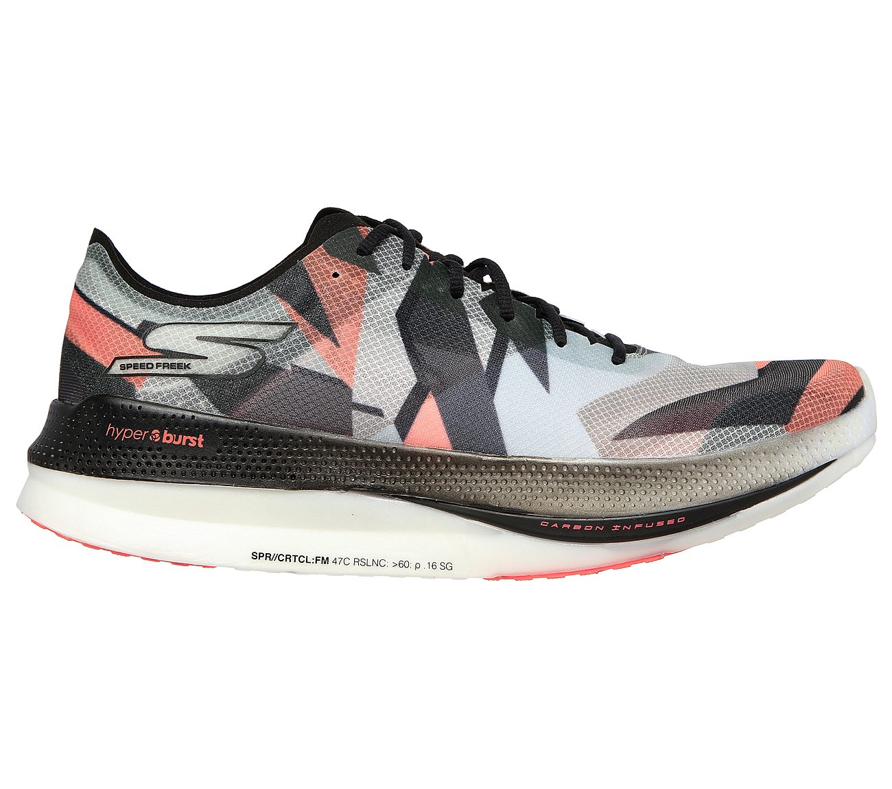 GO RUN SPEED FREEK, BLACK/RED Footwear Right View