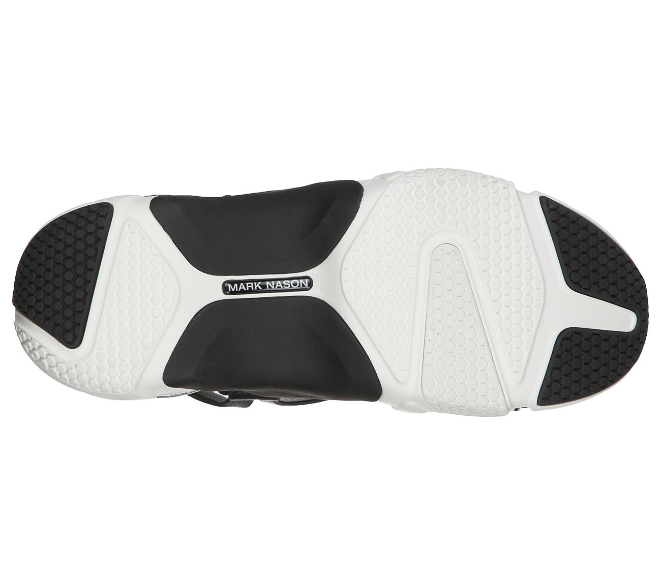 NEO BLOCK - DIDI, BLACK/WHITE Footwear Bottom View