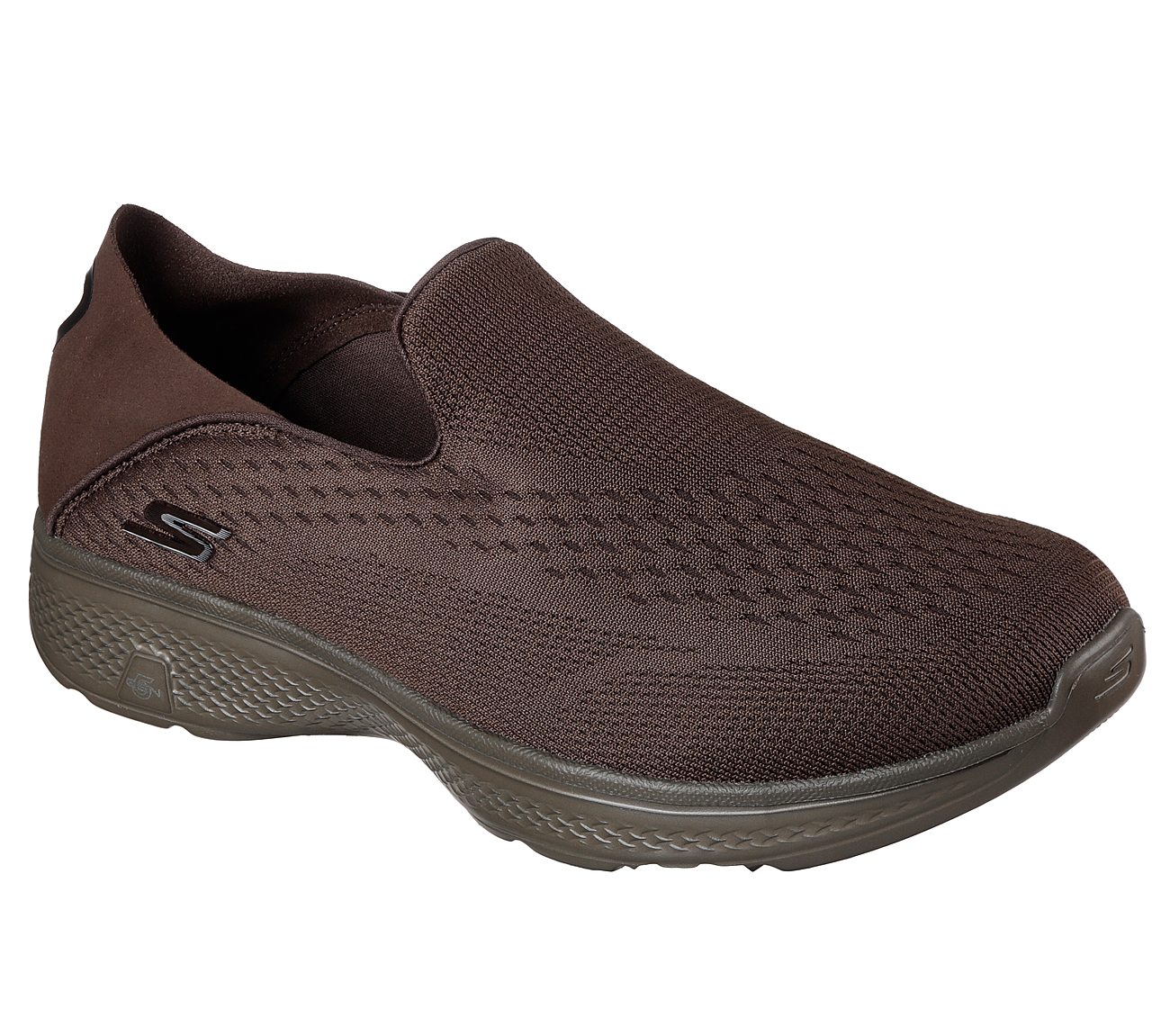 GO WALK 4- CONVERTIBLE, CCHOCOLATE Footwear Lateral View