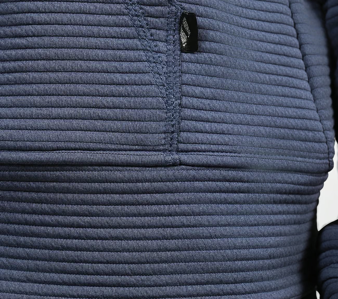 THE GOWALK HOODLESS HOODIE, PURPLE/CHARCOAL Apparel Right View