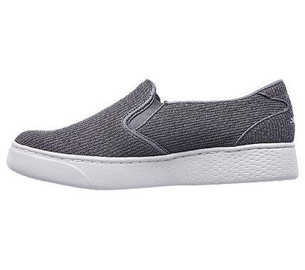 SUPER-CUP-MAGNOLIA, CCHARCOAL Footwear Left View