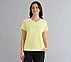 BASIC PERFROMANCE TUNIC T-SHIRT, SILVER/LIME
