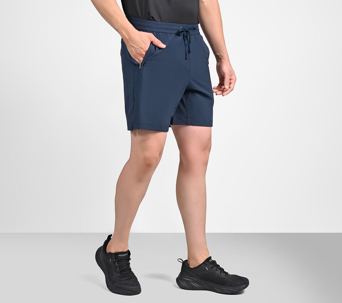 MENS WOVEN PERFORMANCE SHORTS, NAVY