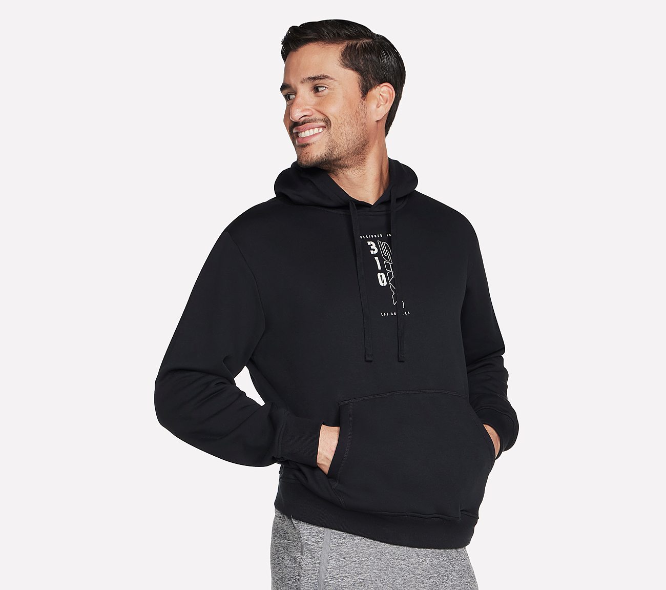 SKECH SWEATS SKX TOPO HOODIE, BBBBLACK Apparels Bottom View