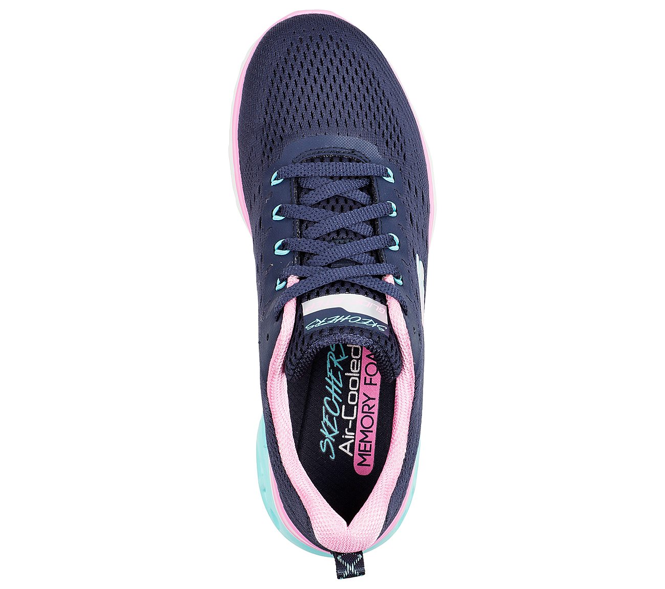 GLIDE-STEP SPORT-NEW APPEAL, NAVY/MULTI Footwear Top View