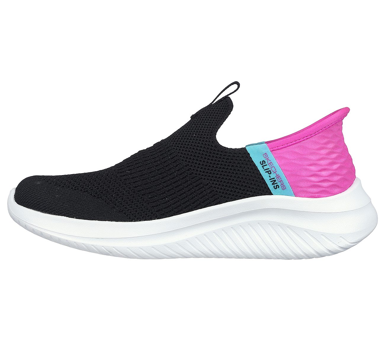 ULTRA FLEX 3.0 - FRESH TIME, BLACK/PINK Footwear Left View