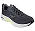 GO RUN ARCH FIT, CHARCOAL/BLACK Footwear Lateral View
