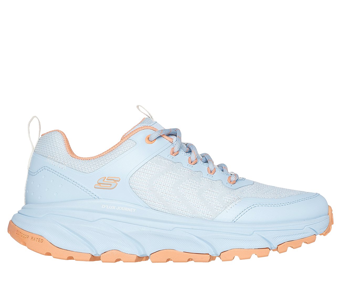D'LUX JOURNEY - VERBENA, LT.BLUE Footwear Lateral View