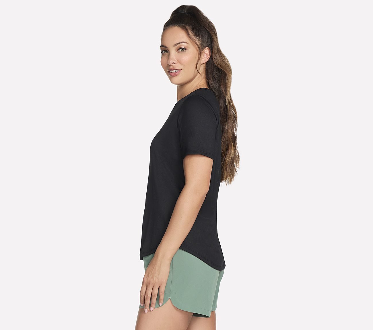 GODRI SWIFT TEE, BBBBLACK Apparels Bottom View