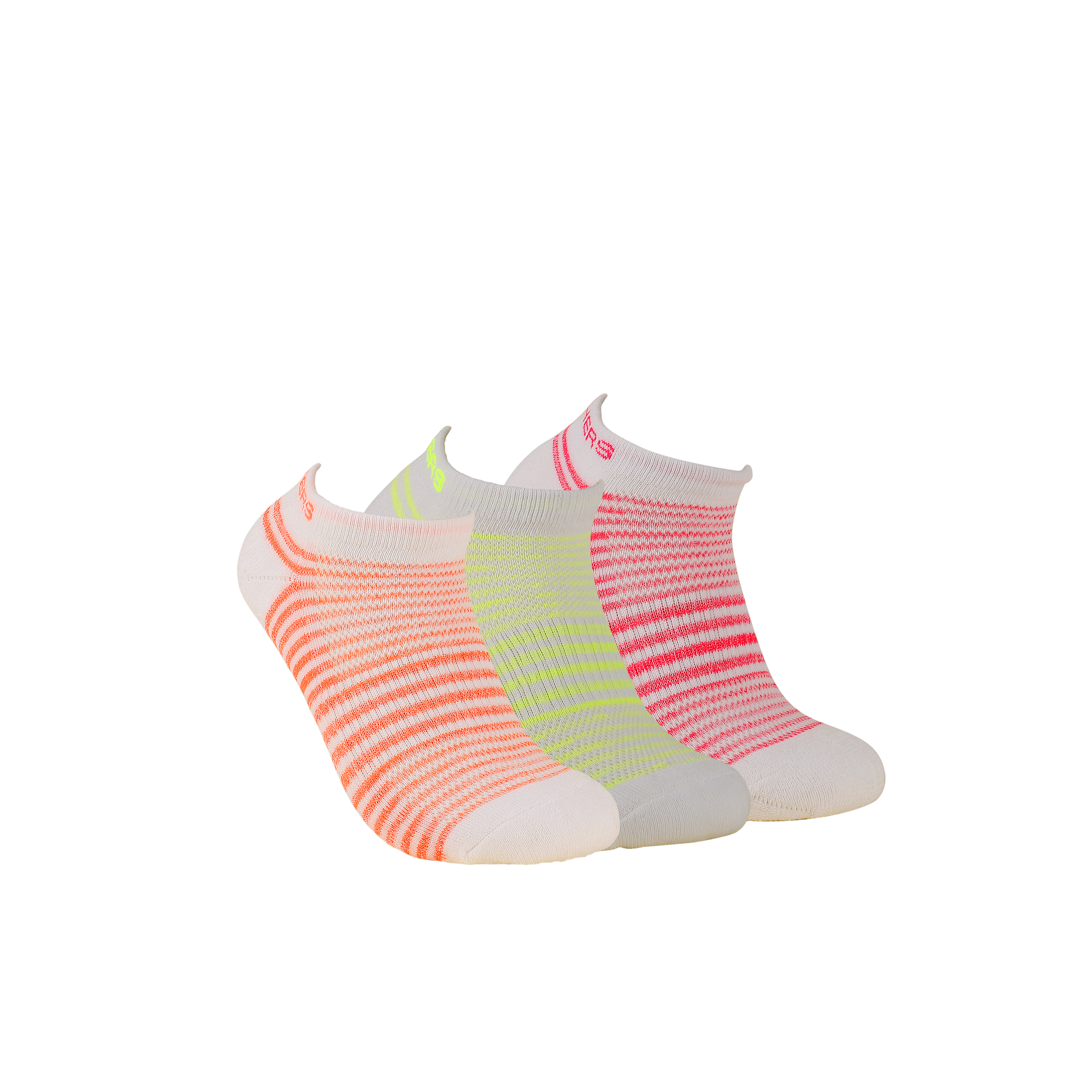 3PK WOMENS 1/2 TERRY LOW CUT, WWWHITE Accessories Lateral View