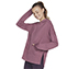 SKECHLUXE RESTFUL LONG SLEEVE, DARK MAUVE Apparel Lateral View