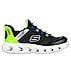 HYPNO-FLASH 2.0 - ODELUX, BLACK/LIME Footwear Lateral View