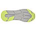 MAX CUSHIONING ELITE - LIMITL, GREY/GREEN Footwear Bottom View