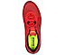 GO RUN ELEVATE, RED/BLACK Footwear Top View