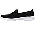 GO WALK 4 - PROPEL, BLACK/WHITE Footwear Left View