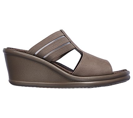 RUMBLERS - ZESTY, DARK TAUPE Footwear Right View