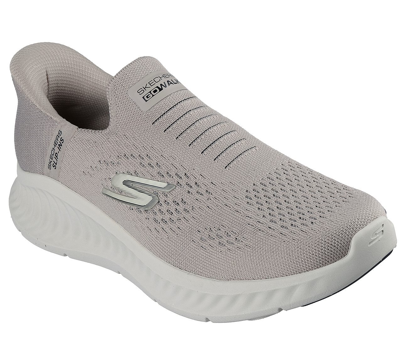 GO WALK NOW - SAUNTERED, TTAUPE Footwear Right View