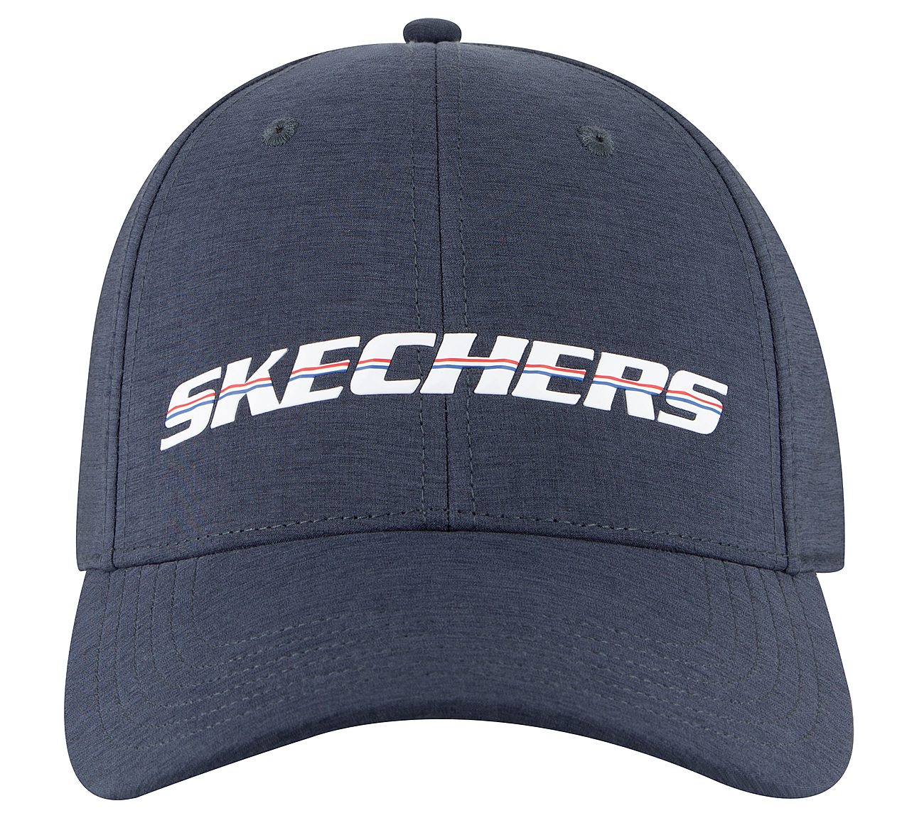 BOOMING BASEBALL HAT, CHARCOAL/NAVY Accessories Bottom View
