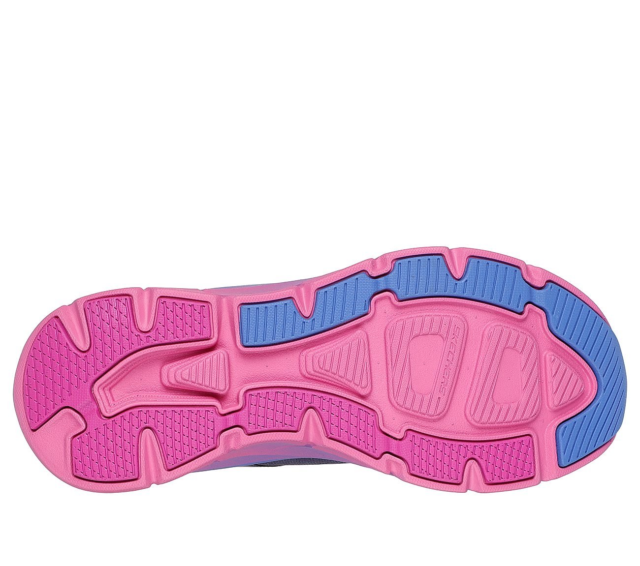 D'LUX WALKER 2.0-NEON SITES, PURPLE MULTI Footwear Bottom View