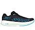 GO RUN RAZOR 4, BLACK/BLUE Footwear Lateral View