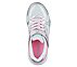 GO RUN 400- SPARKLE SPRINTERS, SILVER/MULTI Footwear Top View