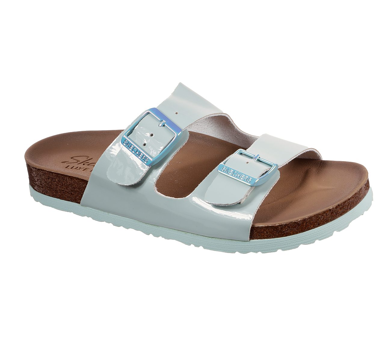 GRANOLA - GLOSS FLOSS, AQUA Footwear Lateral View