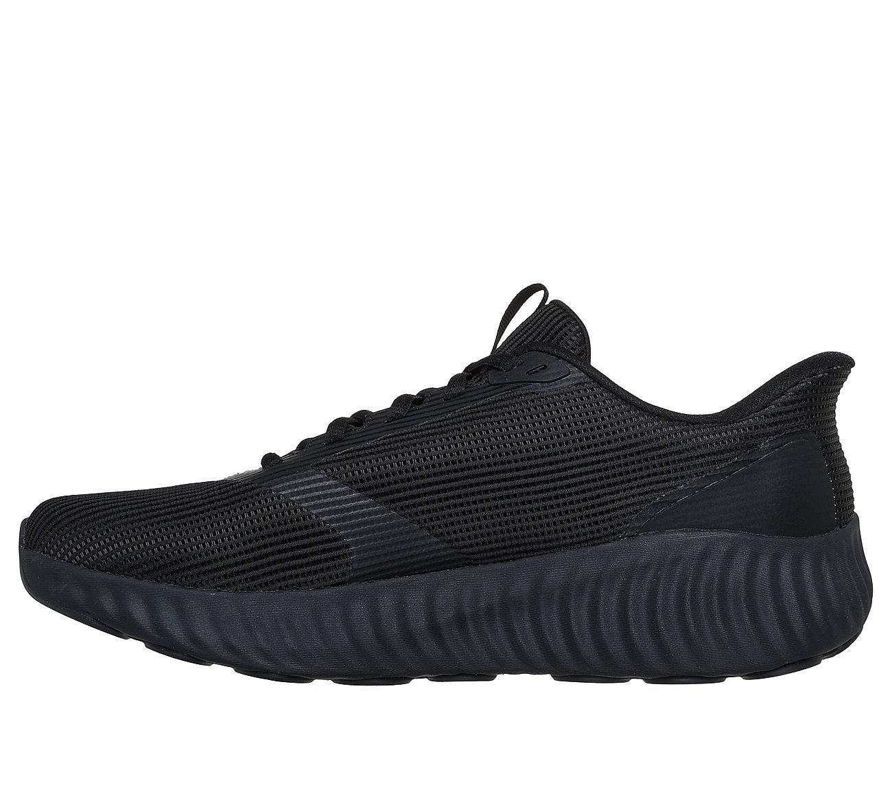 GO RUN NOW - STOVER, BLACK Footwear Left View