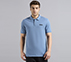 DUAL HIGHLIGHT TIPPING POLO, TAUPE/BLUE