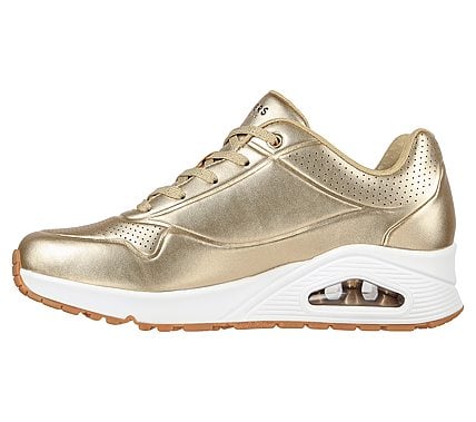 UNO - ALUMINIFEROUS, GOLD Footwear Left View