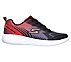 GO RUN 600 - HENDOX, BLACK/RED Footwear Right View