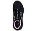 D'LUX JOURNEY, BLACK/CHARCOAL Footwear Top View