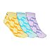 3PK WOMENS AOP NON TERRY LOWC, LAVENDER/TURQUOISE