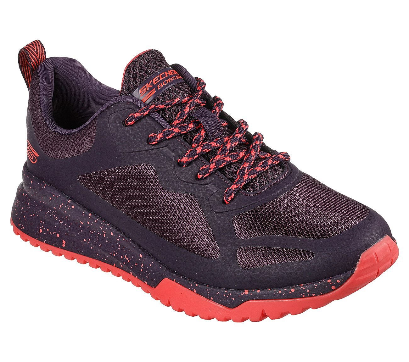 BOBS SQUAD 3 - STAR FLIGHT, PLUM Footwear Lateral View