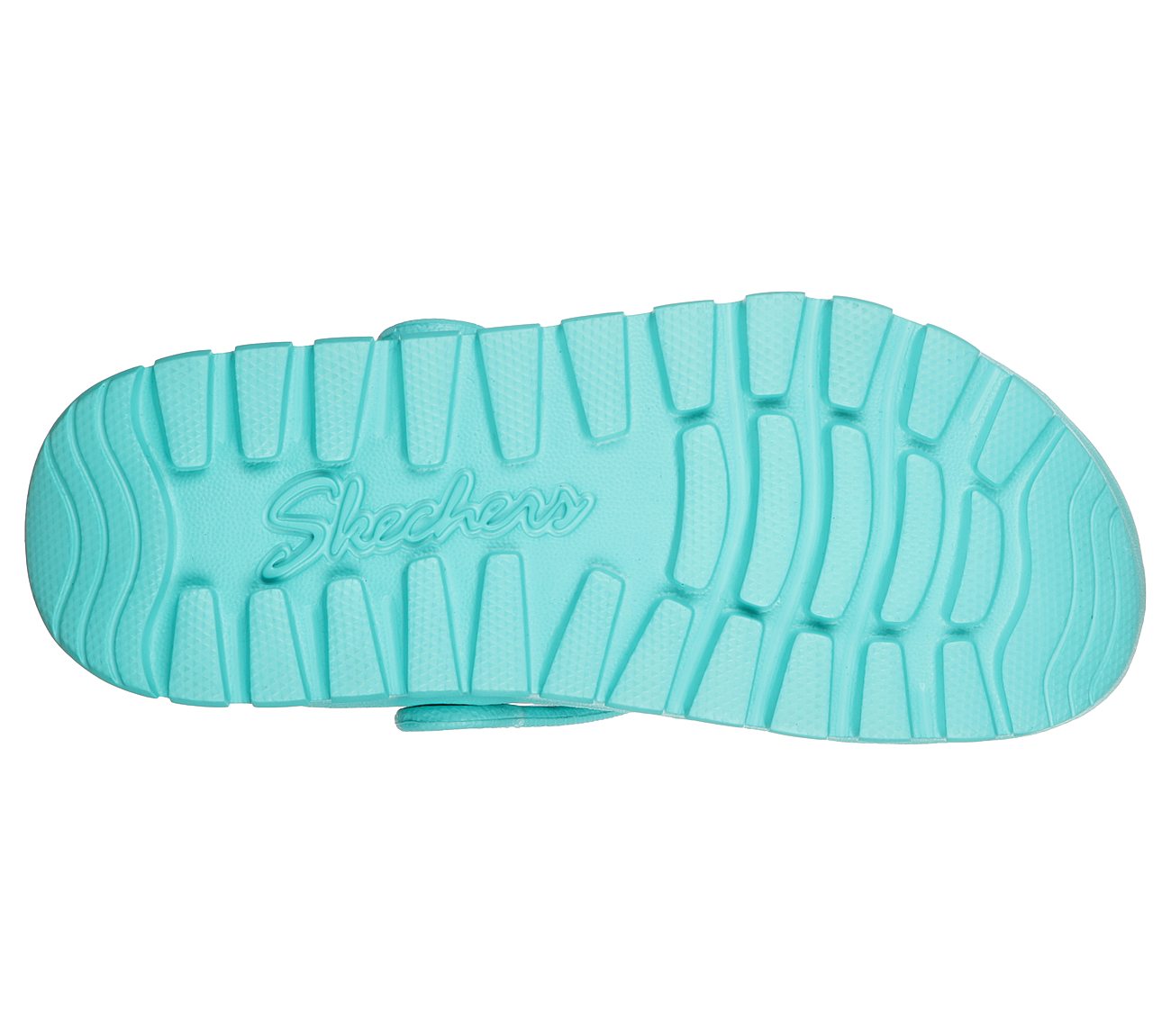 FOOTSTEPS - TRANSCEND, TURQUOISE Footwear Bottom View