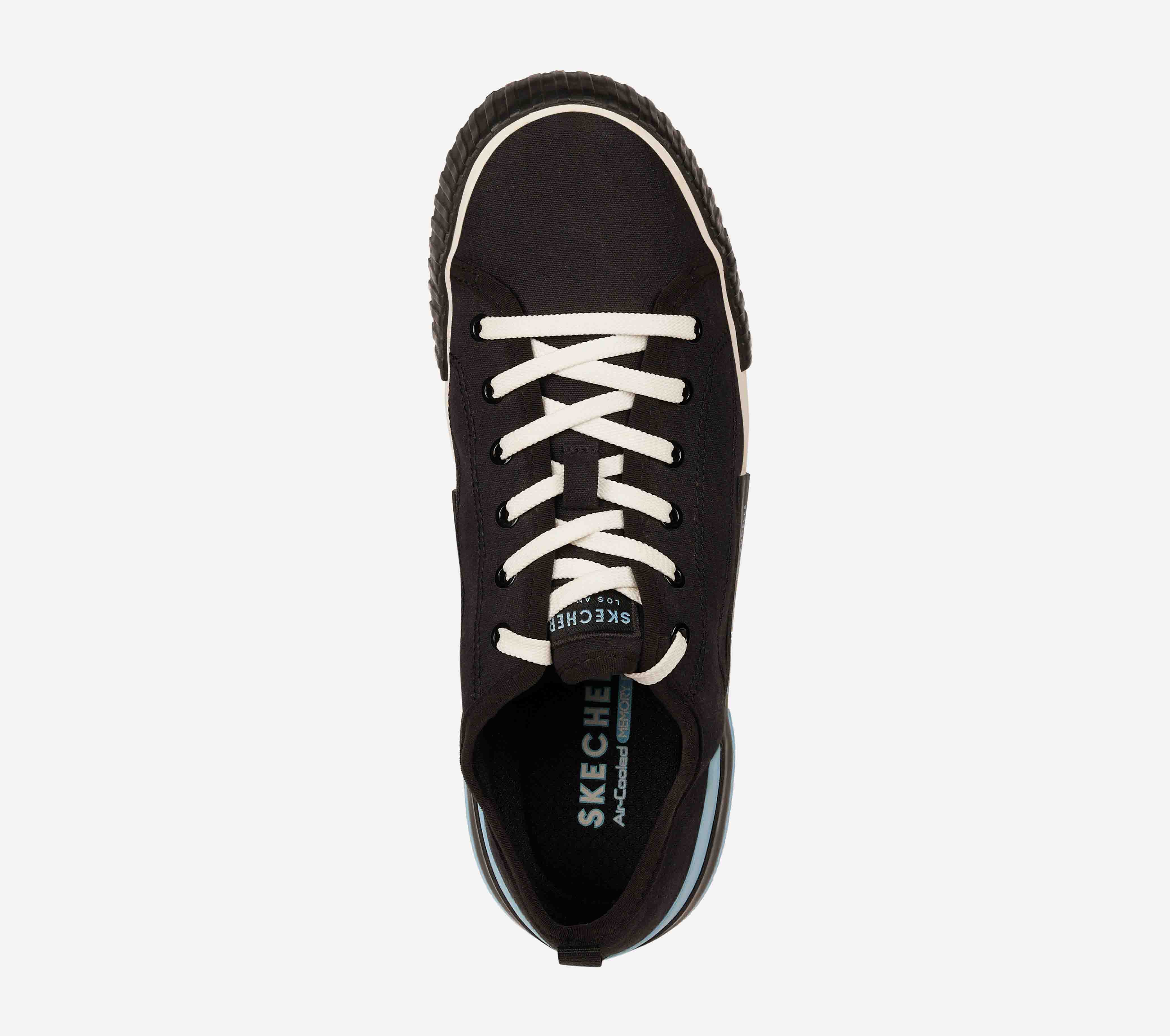 NEW MOON - CALLISTO, BLACK/BLUE Footwear Top View
