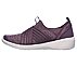 ARYA - CROSS-FIRE, PLUM Footwear Left View