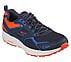 GO RUN CONSISTENT - VESTIGE, NAVY/ORANGE Footwear Lateral View