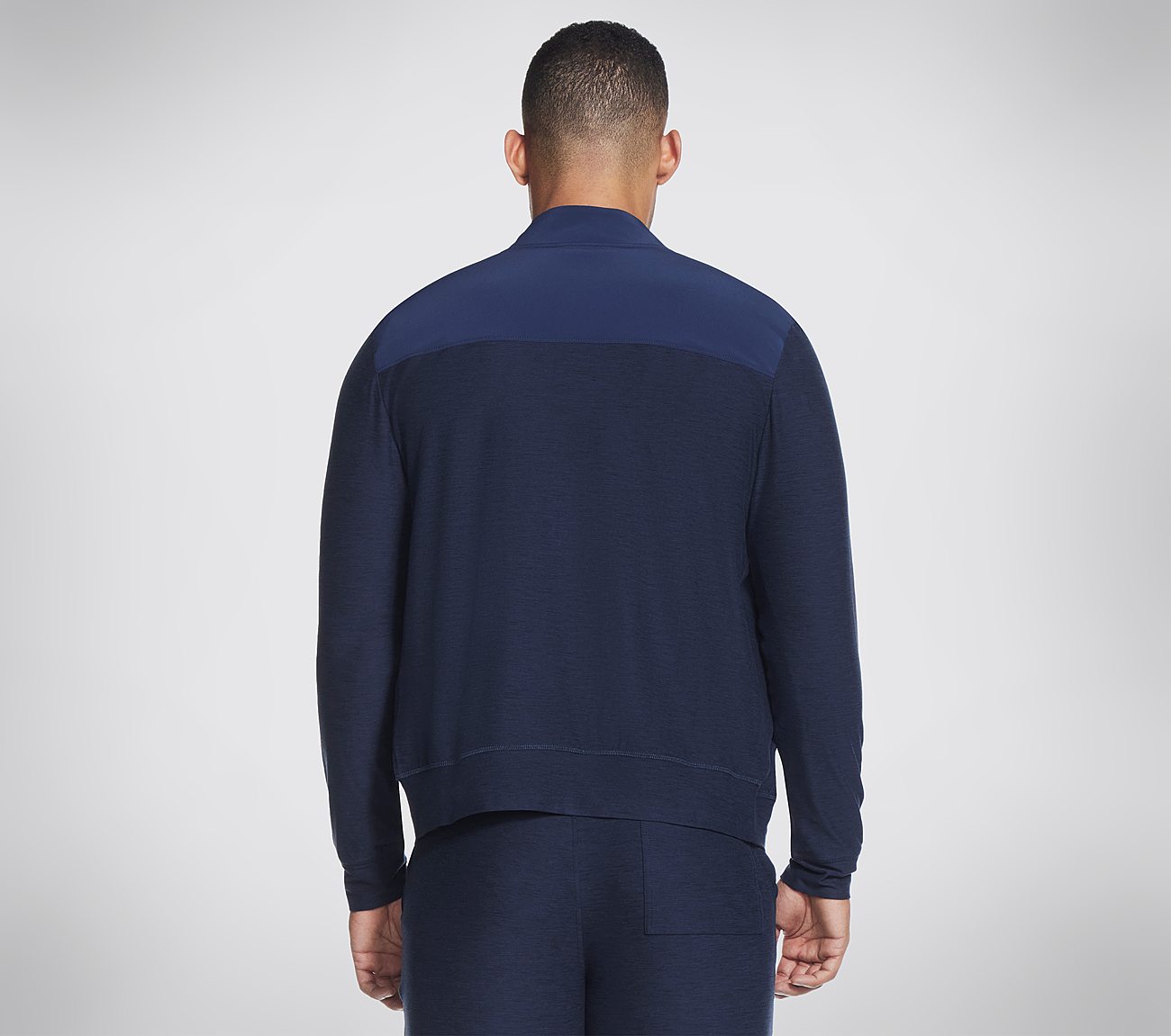 Full Zip Jacket Knit (Asia Spec), NNNAVY