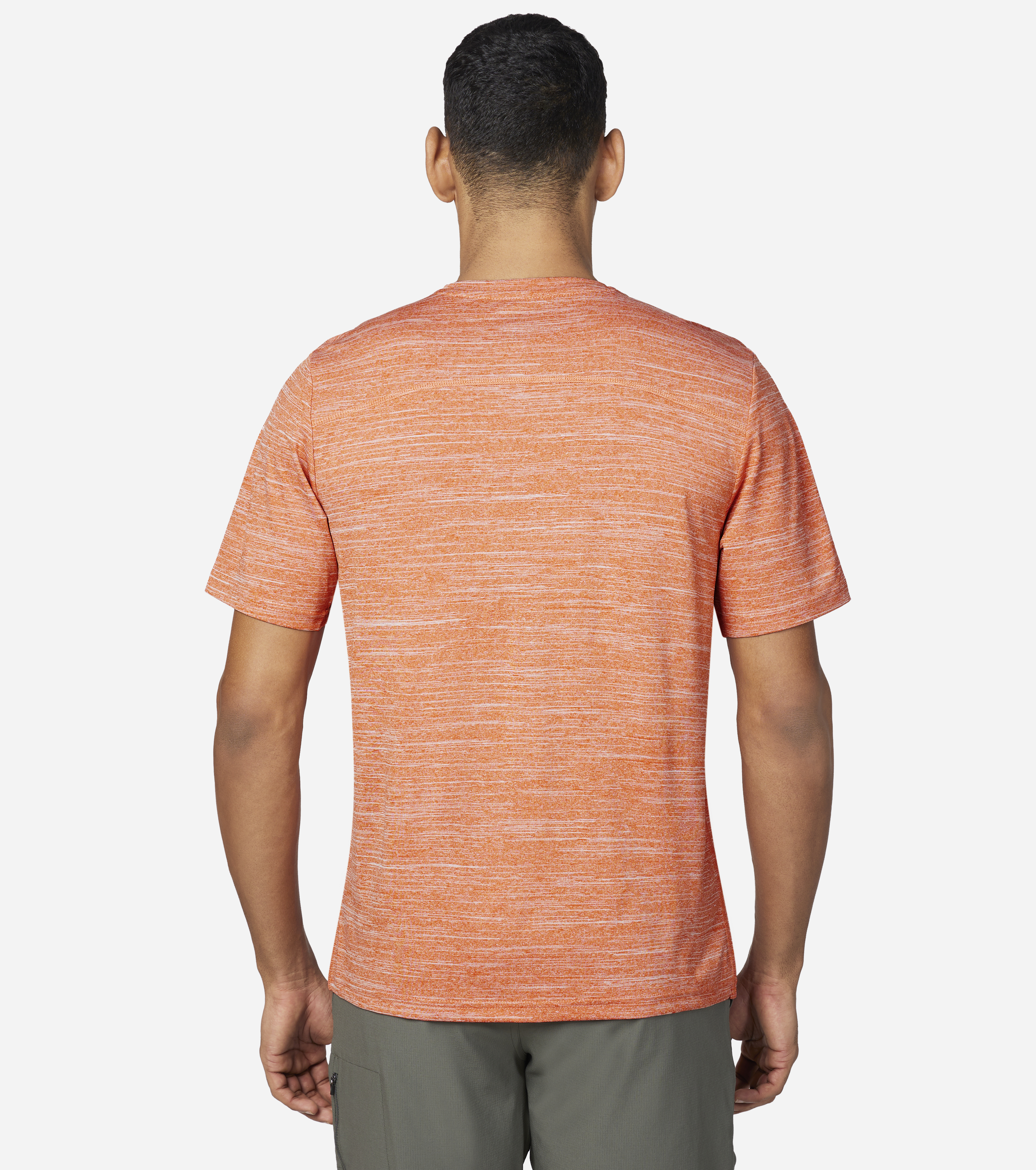 ON THE ROAD HEAD START TEE, OORANGE Apparels Bottom View