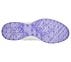 GO GOLF PIVOT, WHITE/PURPLE Footwear Bottom View