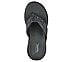 GO WALK ARCH FIT SANDAL - AST, BBLACK Footwear Top View