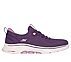 GO WALK 7 - ABIE, PLUM Footwear Lateral View